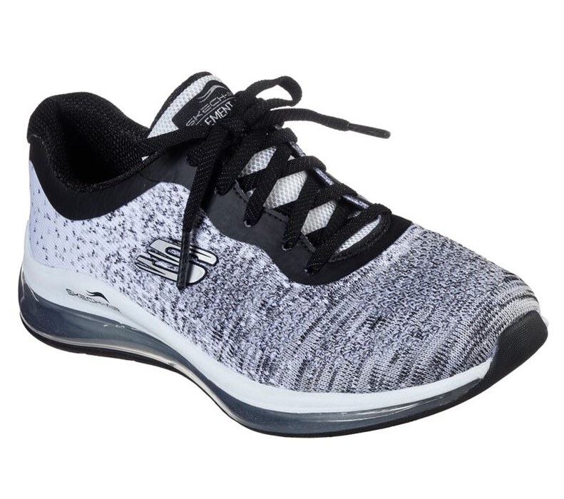 Skechers Skech-Air Element 2.0 - Dance Talk - Womens Sneakers White/Black [AU-IK2353]